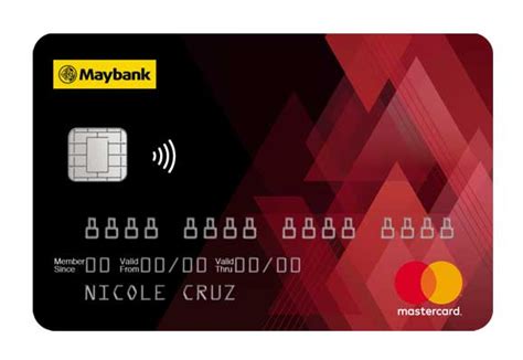 maybank philippines credit card.